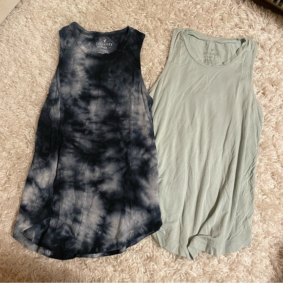 American Eagle Outfitters Tops - 2 American Eagle tanks